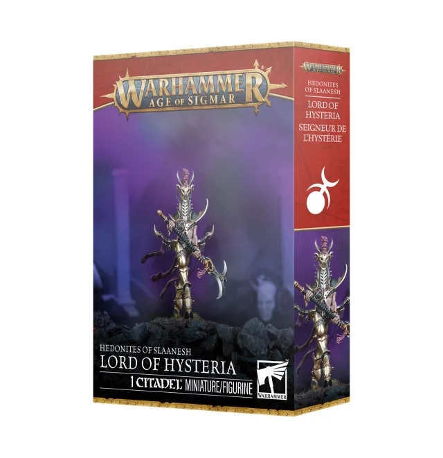 W-AOS: Hedonites of Slaanesh - Lord of Hysteria (1 figúrka) - Warhammer