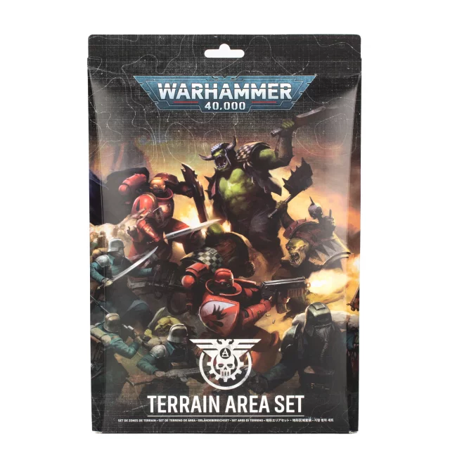 Warhammer 40,000 - Terrain Area Set - Farby a spreje