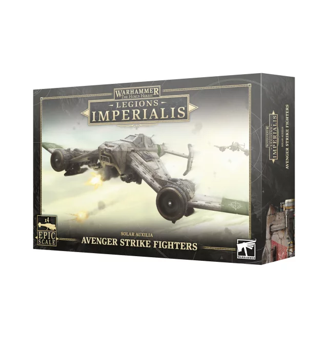 Warhammer: Horus Heresy - Legions Imperialis - Solar Auxilia Thunderbolt Fighter Squadron (4 figurky) dupl