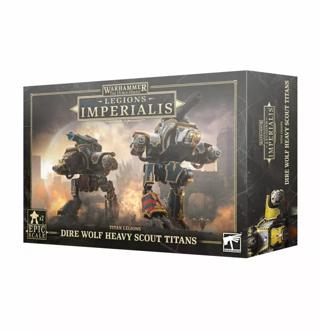 Warhammer: Horus Heresy - Legions Imperialis - Titan Legions Warmaster Heavy Battle Titan dupl