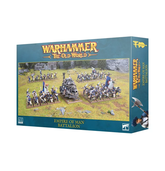 Warhammer The Old World - Empire of Man - Free Company Militia (32 figurek) dupl