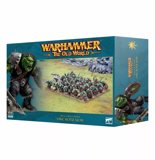 Warhammer The Old World - Orc & Goblin Tribes - Orc Bosses (2 figurky) dupl