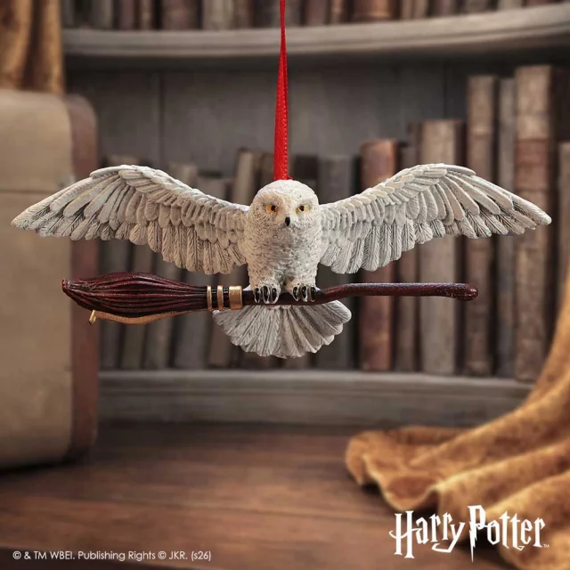 Závěsná dekorace Harry Potter - Hedwig in Flight - Prívesok