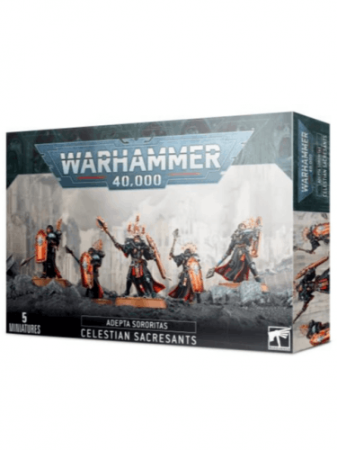 W40k: ADEPTA SORORITAS - Celestian Sacresants (5 figúrok)