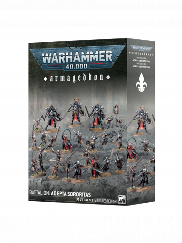 W40k: Armageddon - Battalion: Adepta Sororitas (11 figúrok)