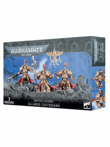 W40k: Adeptus Custodes - Allarus Custodians (3 figúrky)