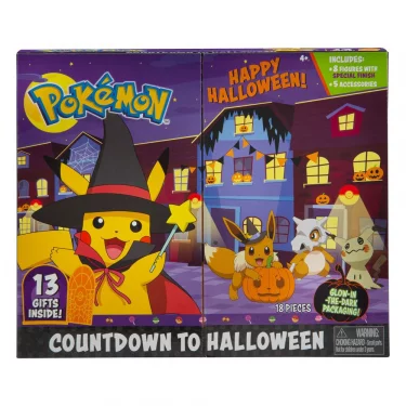 Figúrkový kalendár Pokémon Halloween