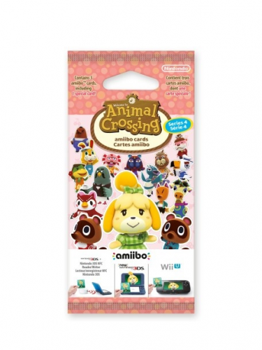 Animal Crossing: Happy Home Designer Set 3 kartičiek (4. séria) (WIIU)