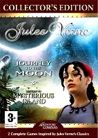 Jules Verne: Cesta na Mesiac + Tajuplný ostrov