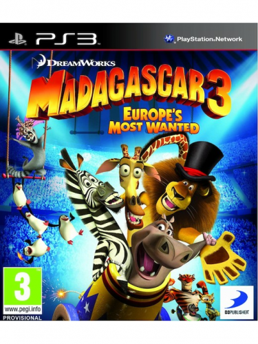 Madagascar 3: Europes Most Wanted (PS3)