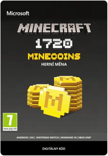 Minecraft - Xbox virtuální měna - 1720 mincí (XBOX DIGITAL) (XONE)