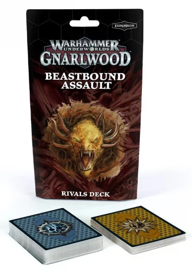Stolová hra Warhammer Underworlds: Gnarlwood - Beastbound Assault Rivals Deck