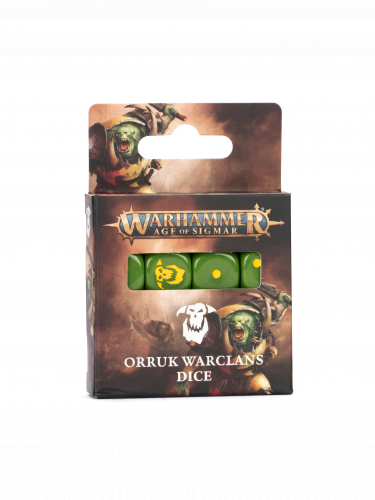 Kocky Warhammer Age of Sigmar - Orruk Warclans Dice (16 ks)