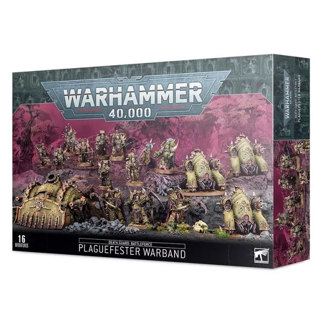 W40k: Death Guard Plaguefester Warband (16 figúrok)