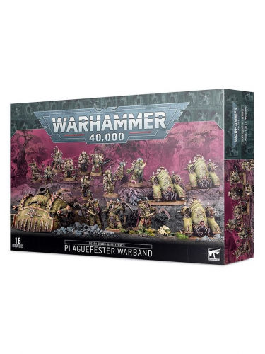 W40k: Death Guard Plaguefester Warband (16 figúrok)
