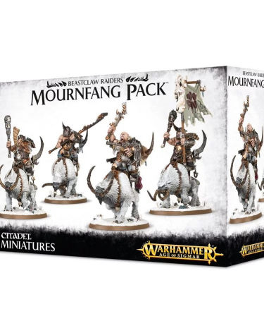 W-AOS: Beastclaw Raiders - Mournfang Pack (4 figúrky)