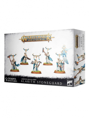 W-AOS: Lumineth Realm Lords Alarith Stoneguard (5 figurek)