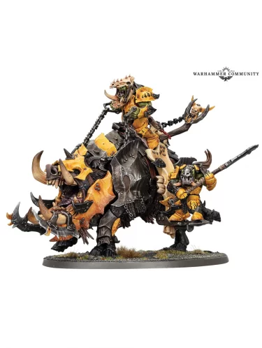 W-AOS: Orruk Warclans - Tuskboss on Maw-grunta