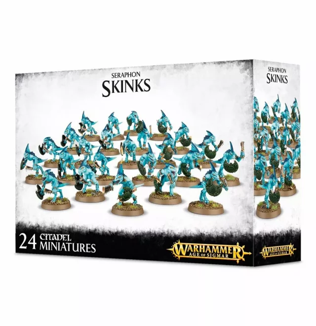 W-AOS: Seraphon - Skinks (24 figurók)