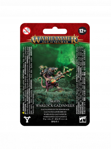 W-AOS: Skaven - Warlock Galvaneer (1 figúrka)