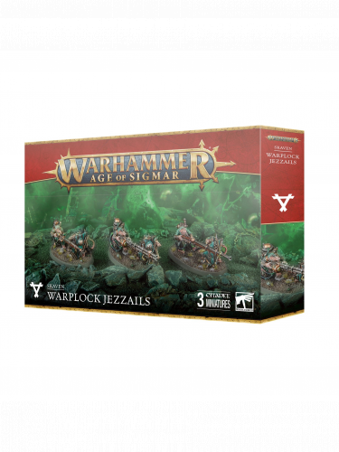 W-AOS: Skaven - Warplock Jezzails (3 figúrky)