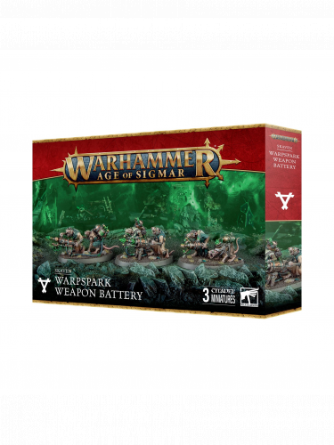 W-AOS: Skaven - Warpspark Weapon Battery (3 figúrky)