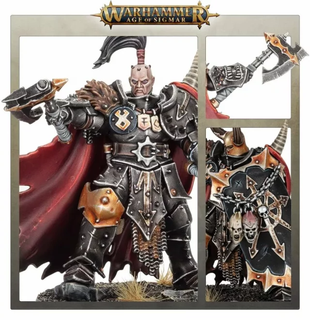 W-AOS: Slaves to Darkness - Exalted Hero of Chaos (1 figúrka)