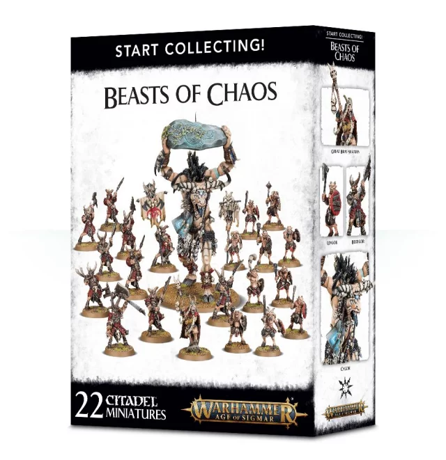 W-AOS: Start Collecting Beasts of Chaos (22 figúrok)