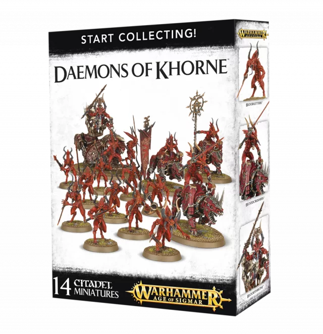 W-AOS: Start Collecting Daemons of Khorne (14 figúrok)