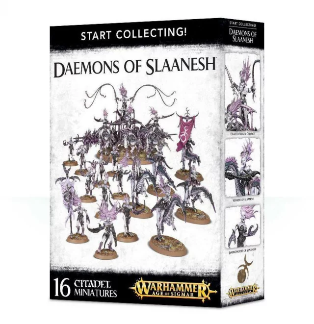 W-AOS: Start Collecting Daemons of Slaanesh (16 figúrok)