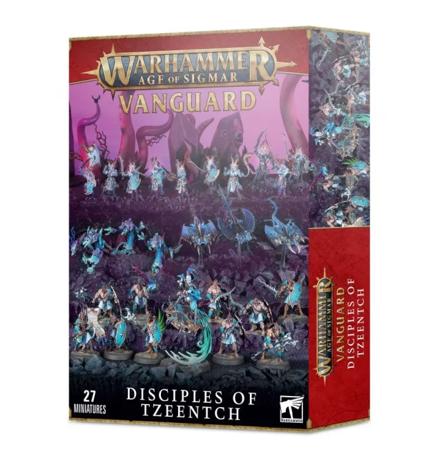 W-AOS: Vanguard - Disciples of Tzeentch (27 figúrok)