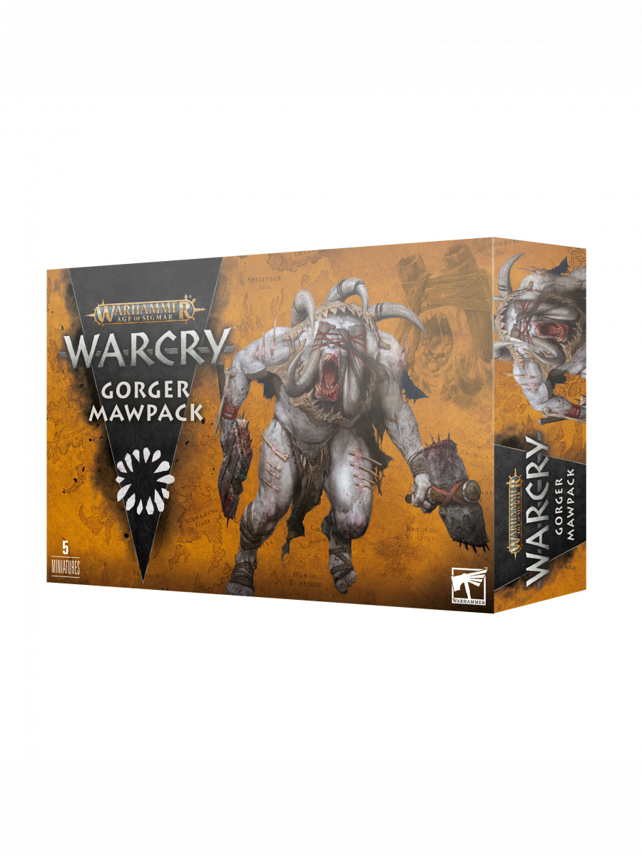 Games-Workshop W-AOS: Warcry - Gorger Mawpack (5 figúrok)