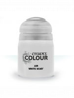 Citadel Air Paint (White Scar) - airbrush farba, biela