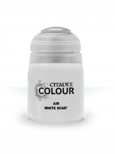 Citadel Air Paint (White Scar) - airbrush farba, biela