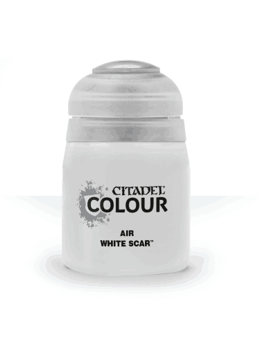 Warhammer Colour Air Paint (White Scar) - airbrush farba, biela