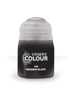Warhammer Colour Air Paint (Abaddon Black) - airbrush farba, čierna