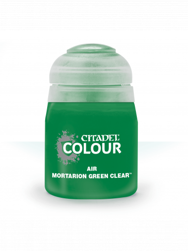 Citadel Air Paint (Mortarion Green Clear) - airbrush farba, zelená