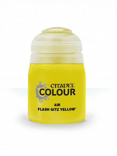 Citadel Air Paint (Flash Gitz Yellow) - airbrush farba, žltá