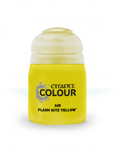 Warhammer Colour Air Paint (Flash Gitz Yellow) - airbrush farba, žltá