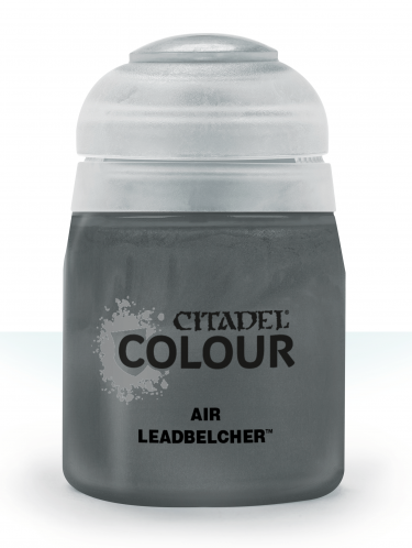 Citadel Air Paint - olovená (Leadbelcher)