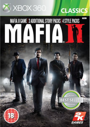 Mafia II CZ + 3 príbehová DLC + 4 tématická DLC (X360)