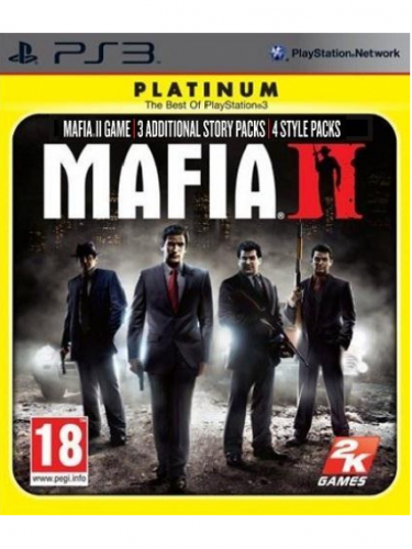 Mafia II CZ + 3 príbehové DLC + 4 tématické DLC (PS3)