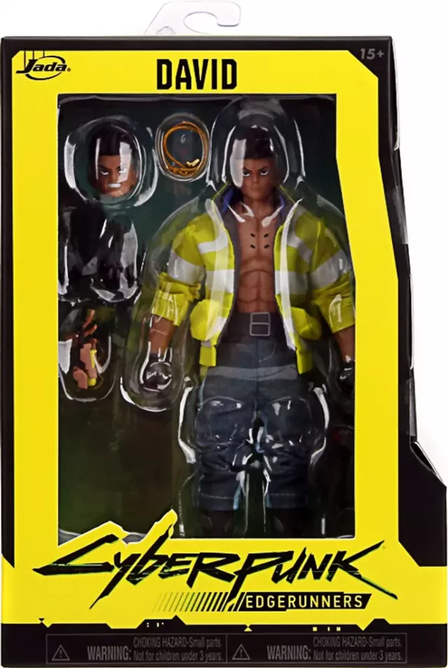 Akčná figúrka Cyberpunk: Edgerunners - David 15cm - Anime