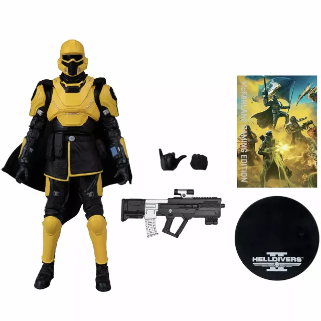 Akčná figúrka Helldivers 2 - T4-40 Gold Eagle (McFarlane Toys)