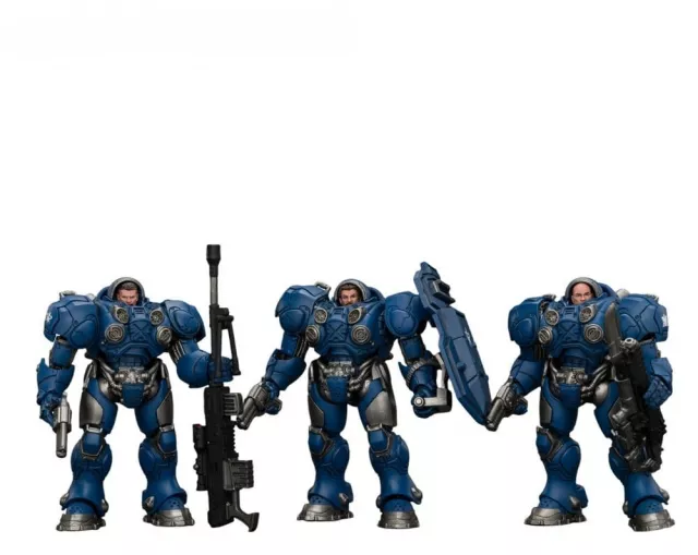 Akčná figúrka StarCraft - Terran Marine Set (3 figúrky)