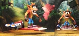 Figúrka Crash Bandicoot - Hoverboard Crash (NECA. 14 cm)