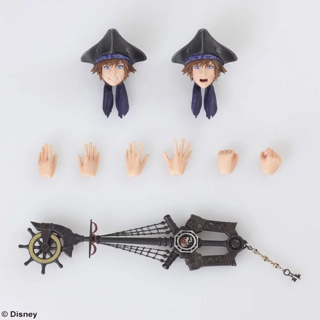 Figúrka Kingdom Hearts - Sora Pirates of the Caribbean (Bring Arts)