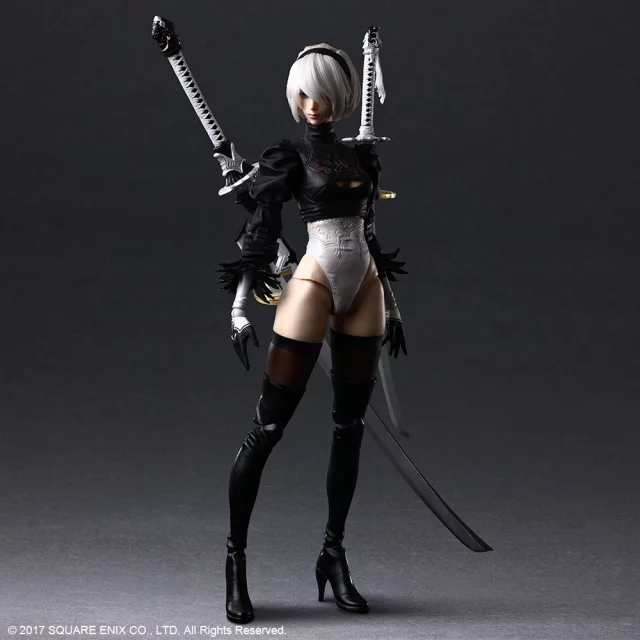 Figúrka NieR: Automata - 2B (YoRHa No. 2 Type B) - Deluxe Edition (Play Arts Kai)