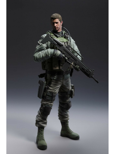 Figúrka Resident Evil 6: Chris Redfield