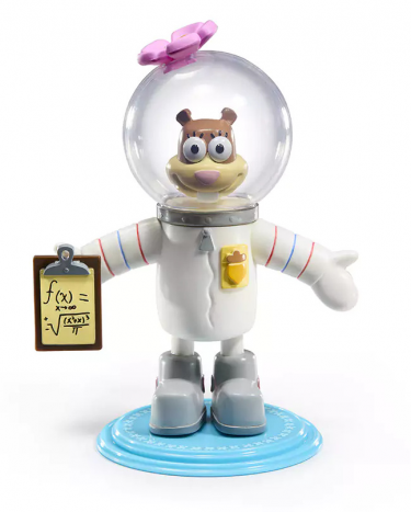 Figúrka SpongeBob Squarepants - Sandy Cheeks (BendyFigs)